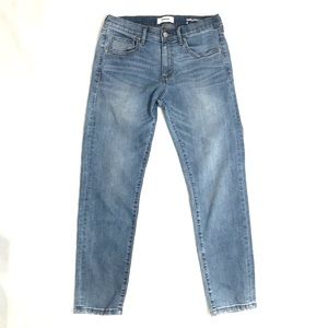 Sonoma Girlfriend Jeans Mid Rise Straight Leg Light Blue Jeans Womens Size 4